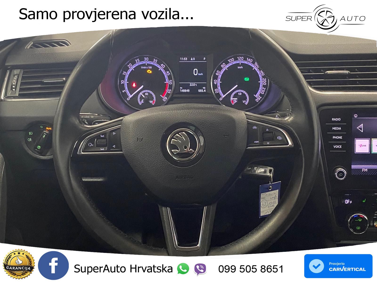 Škoda Octavia Combi 2.0 TDI (150 KS) DSG