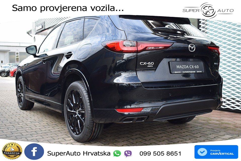 Mazda CX-60 3.3 e-Skyactiv D (254 KS) AWD Automatic MATRIX+GR SJED+KAM