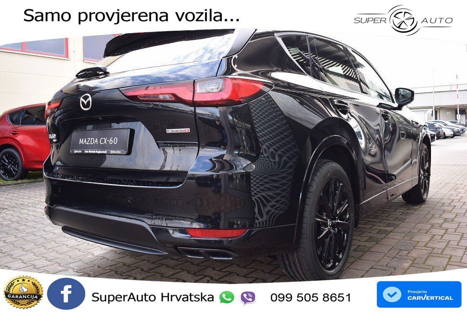 Mazda CX-60 3.3 e-Skyactiv D (254 KS) AWD Automatic MATRIX+GR SJED+KAM