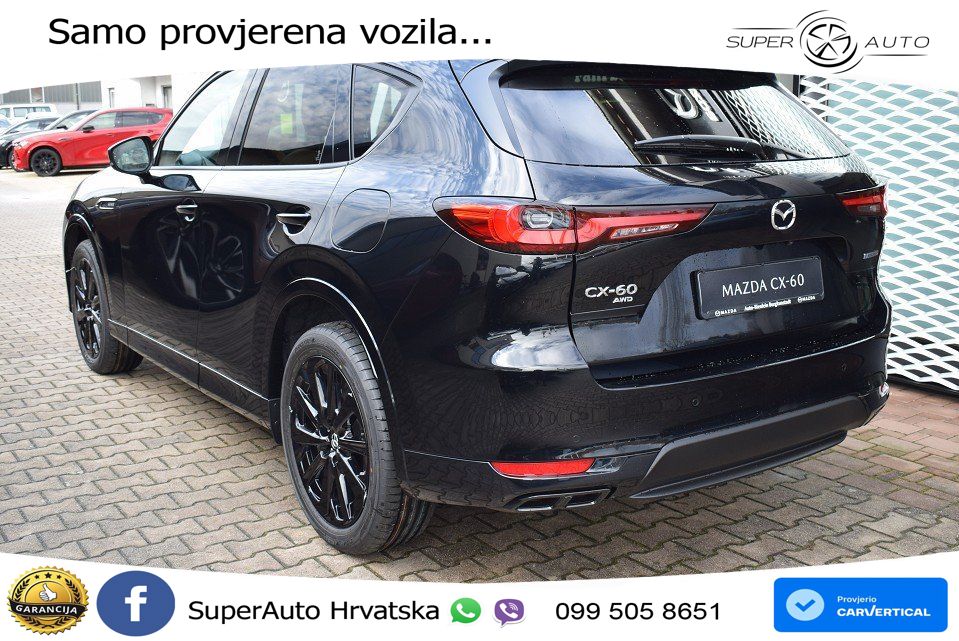 Mazda CX-60 3.3 e-Skyactiv D (254 KS) AWD Automatic MATRIX+GR SJED+KAM