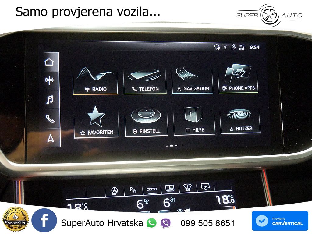 Audi A6 55 TFSI V6 (340 KS) quattro S tronic S line LED+GR SJED+ACC