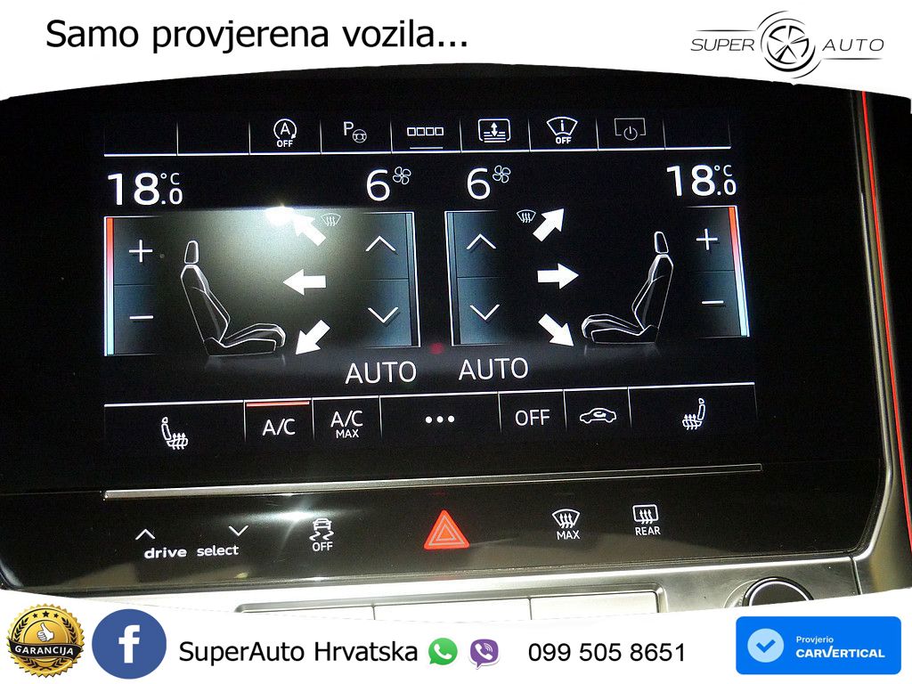 Audi A6 55 TFSI V6 (340 KS) quattro S tronic S line LED+GR SJED+ACC