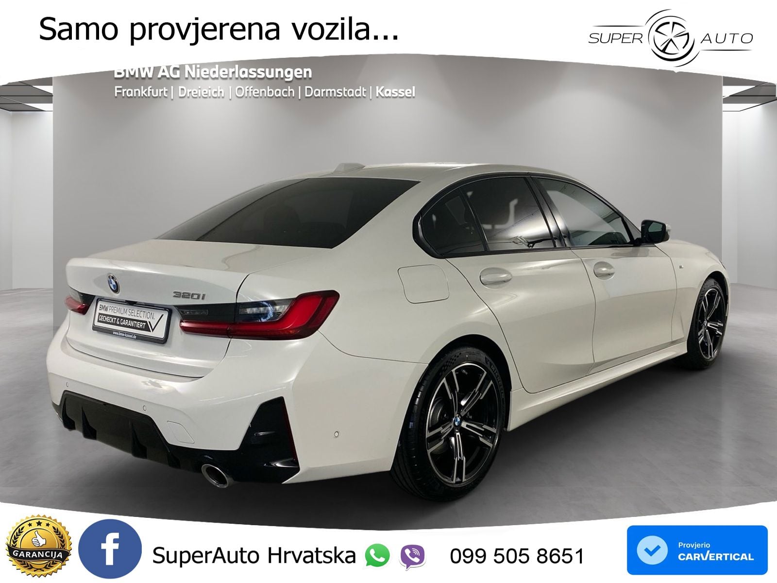 BMW 320i (184 KS) Steptronic M Sport LED+GR SJED+ACC