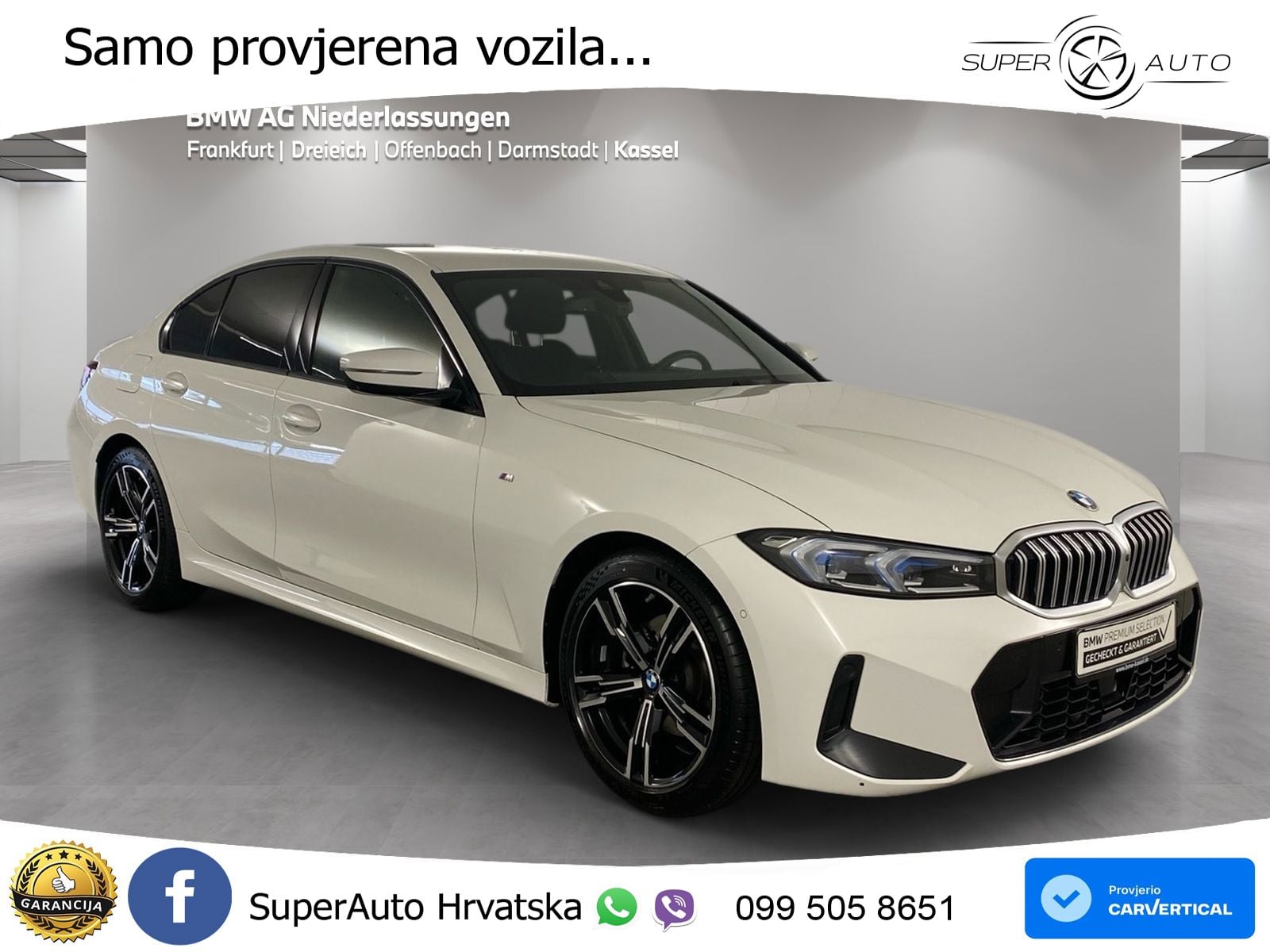 BMW 320i (184 KS) Steptronic M Sport LED+GR SJED+ACC