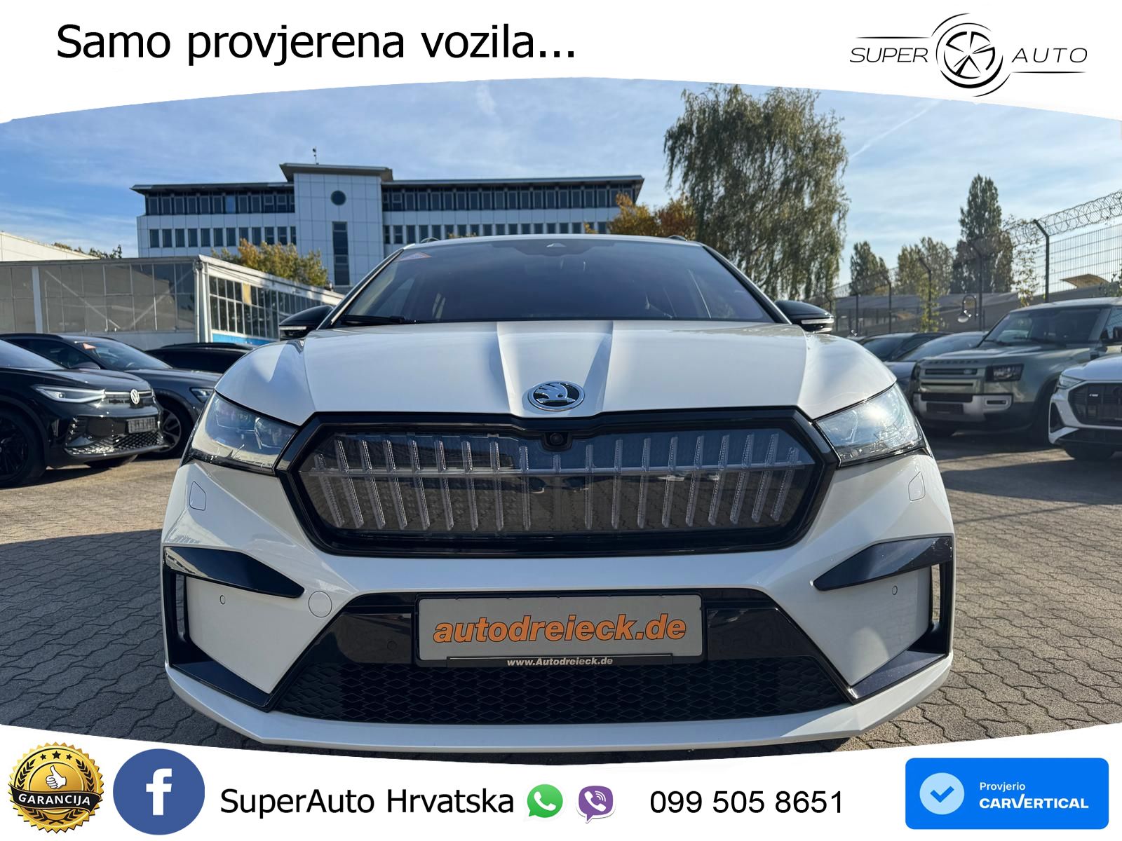 Škoda Enyaq iV 80 82 kWh (204 KS) SportLine LED+GR SJED+ACC
