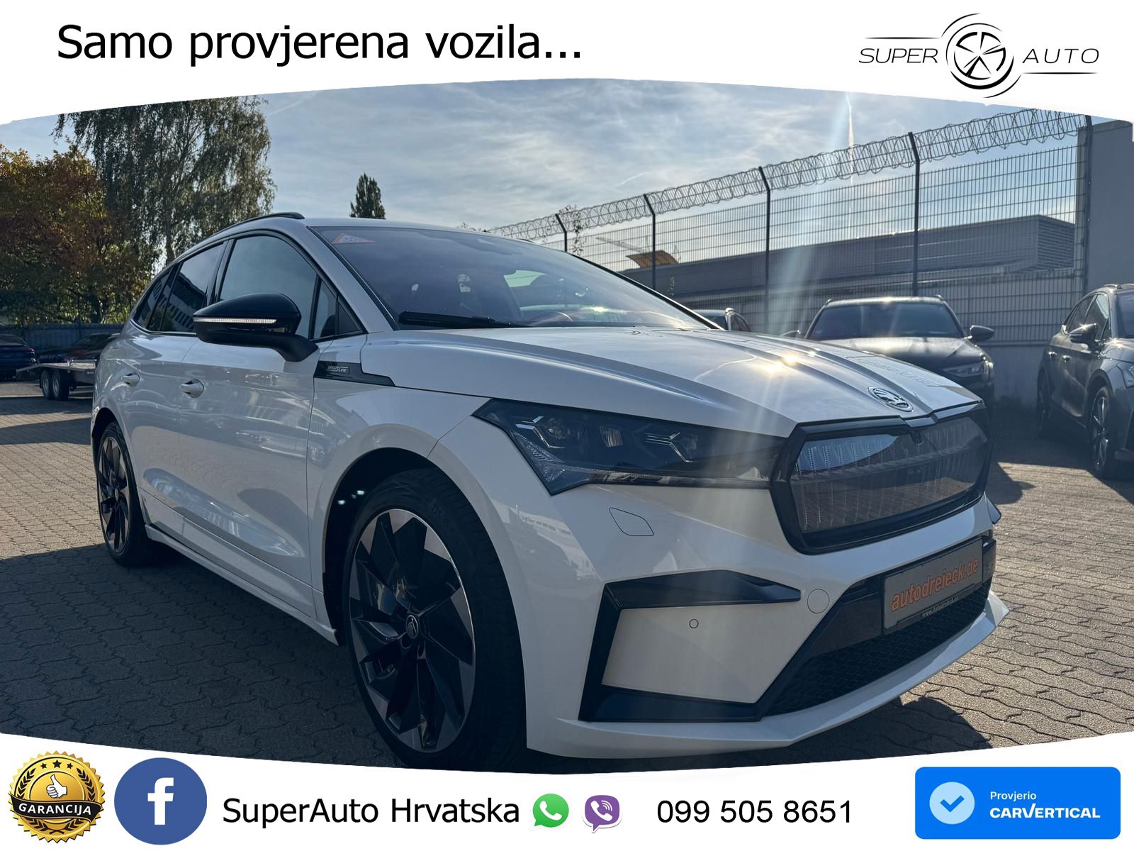 Škoda Enyaq iV 80 82 kWh (204 KS) SportLine LED+GR SJED+ACC