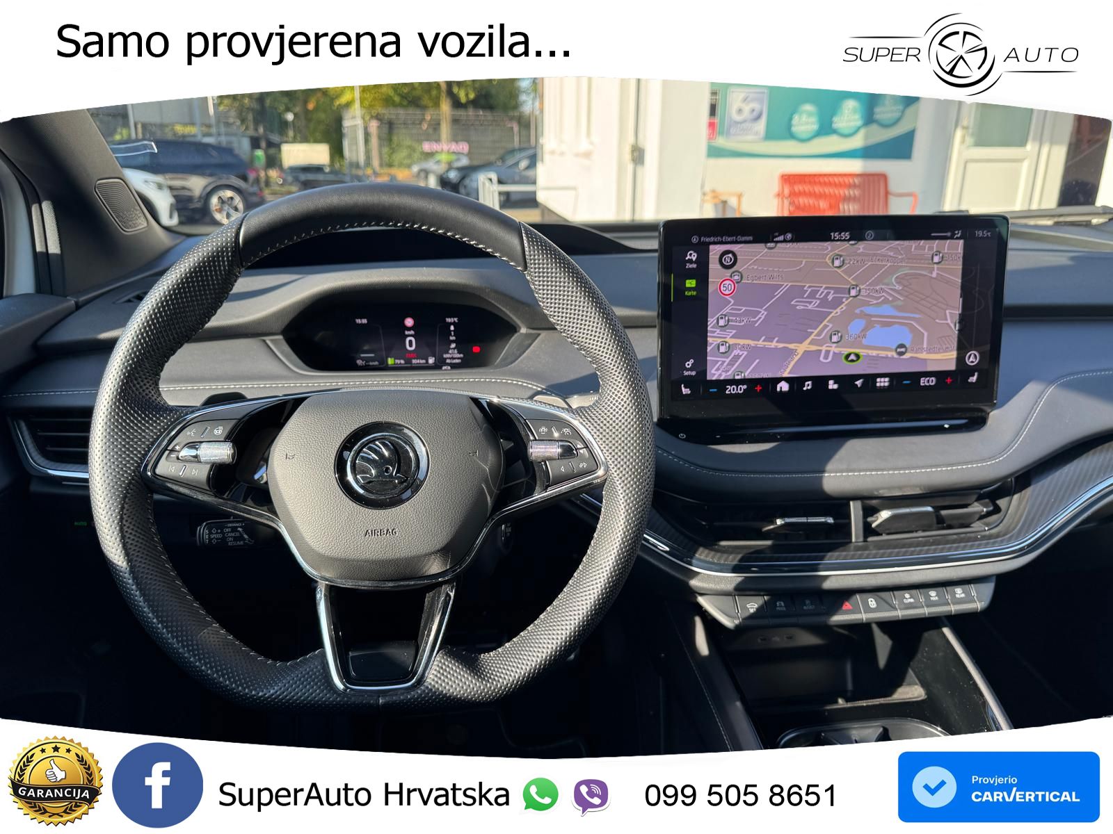 Škoda Enyaq iV 80 82 kWh (204 KS) SportLine LED+GR SJED+ACC