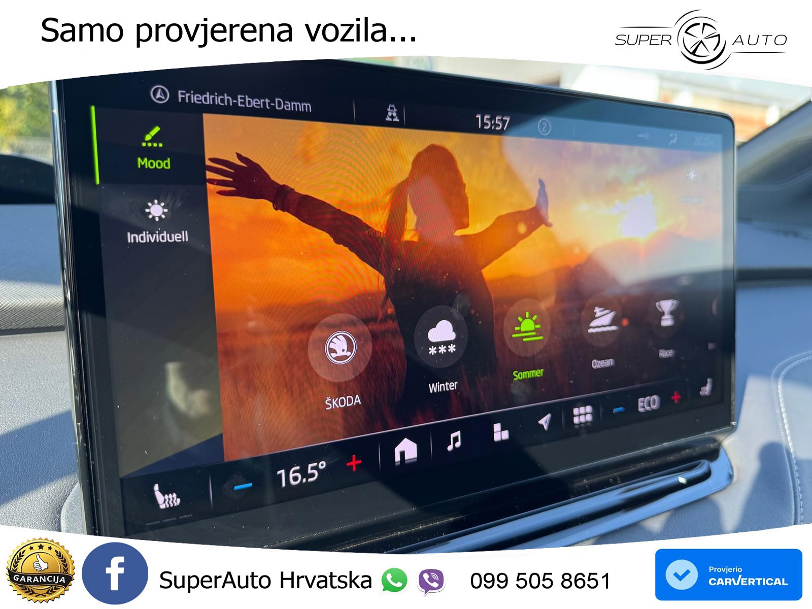 Škoda Enyaq iV 80 82 kWh (204 KS) SportLine LED+GR SJED+ACC