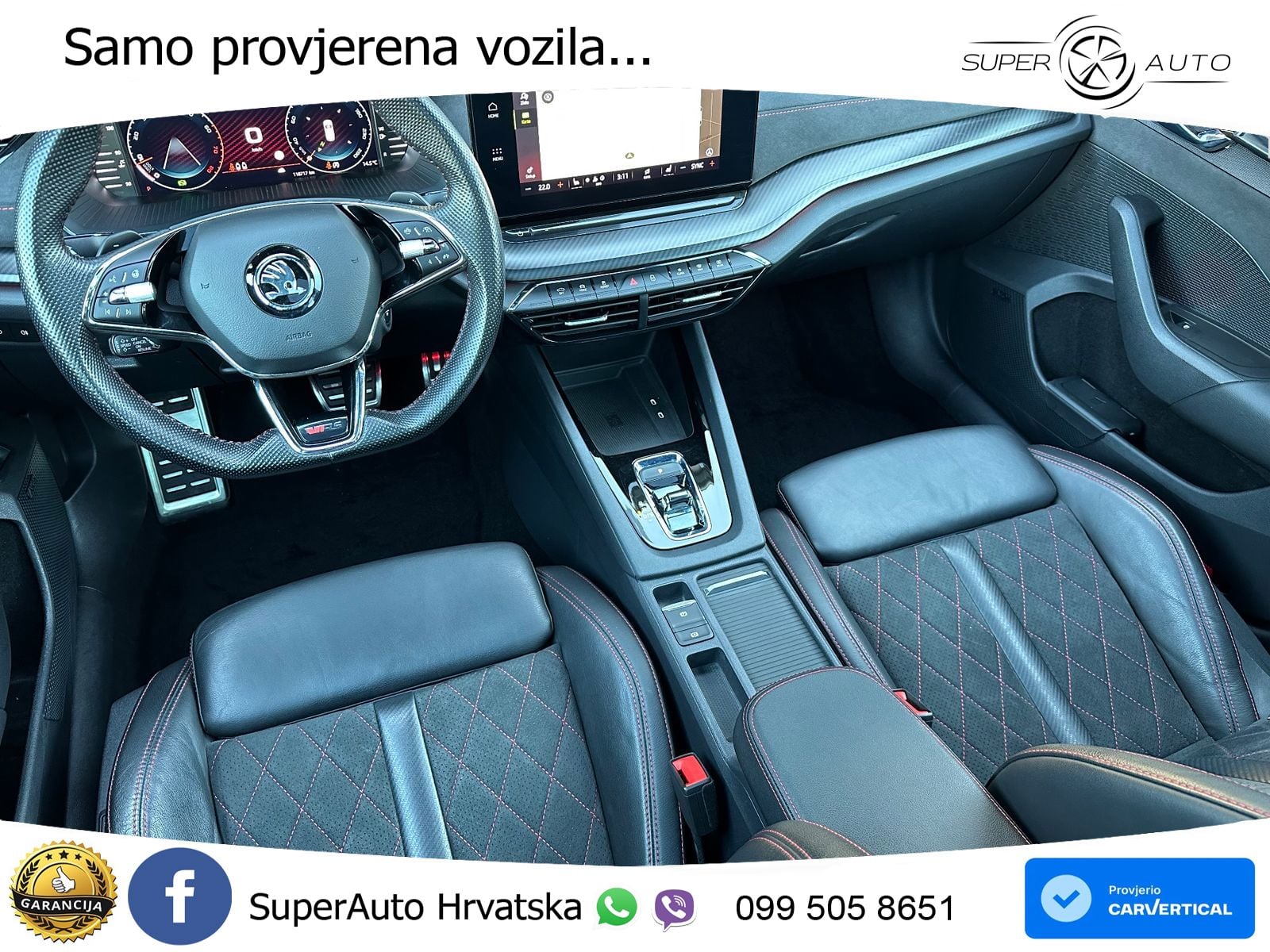 Škoda Octavia Combi RS 2.0 TSI (245 KS) DSG LED+GR SJED+ACC