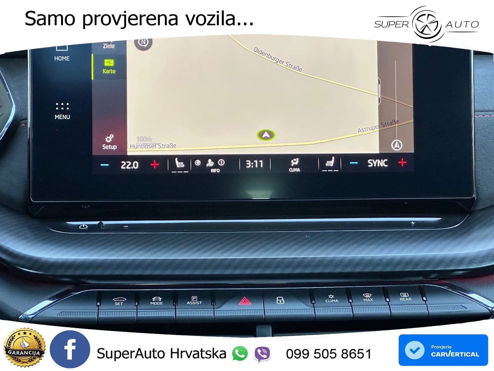 Škoda Octavia Combi RS 2.0 TSI (245 KS) DSG LED+GR SJED+ACC