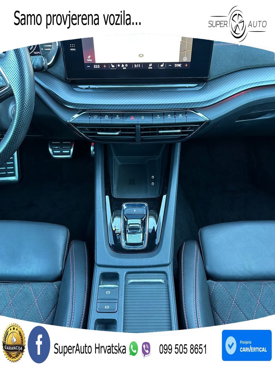 Škoda Octavia Combi RS 2.0 TSI (245 KS) DSG LED+GR SJED+ACC