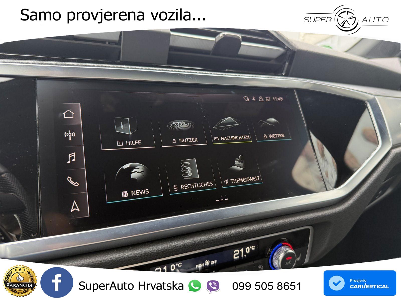 Audi Q3 40 TDI (200 KS) quattro S tronic advanced LED+GR SJED+ACC