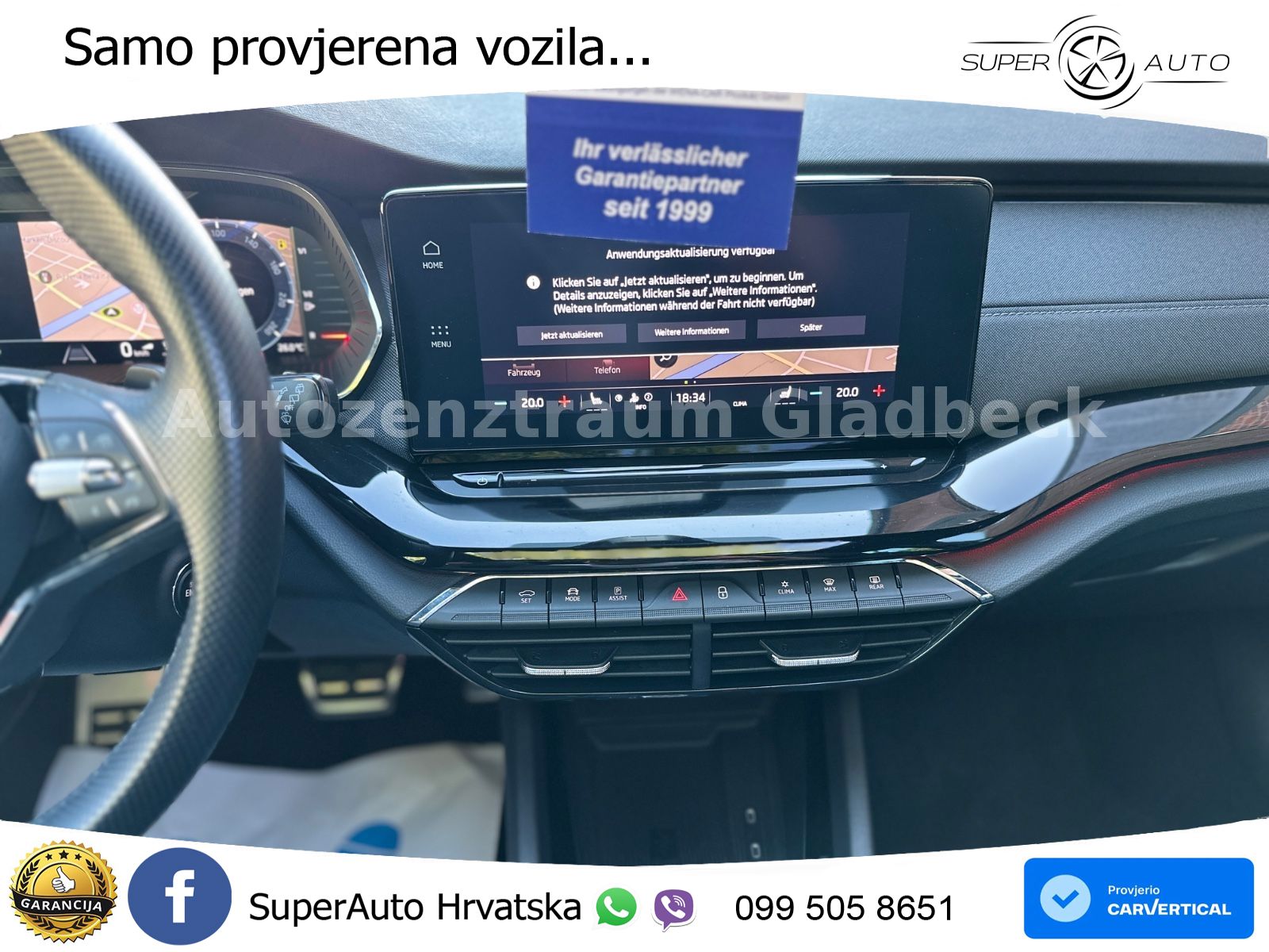 Škoda Octavia Combi 2.0 TSI (190 KS) 4x4 DSG SportLine LED+GR SJED+ACC