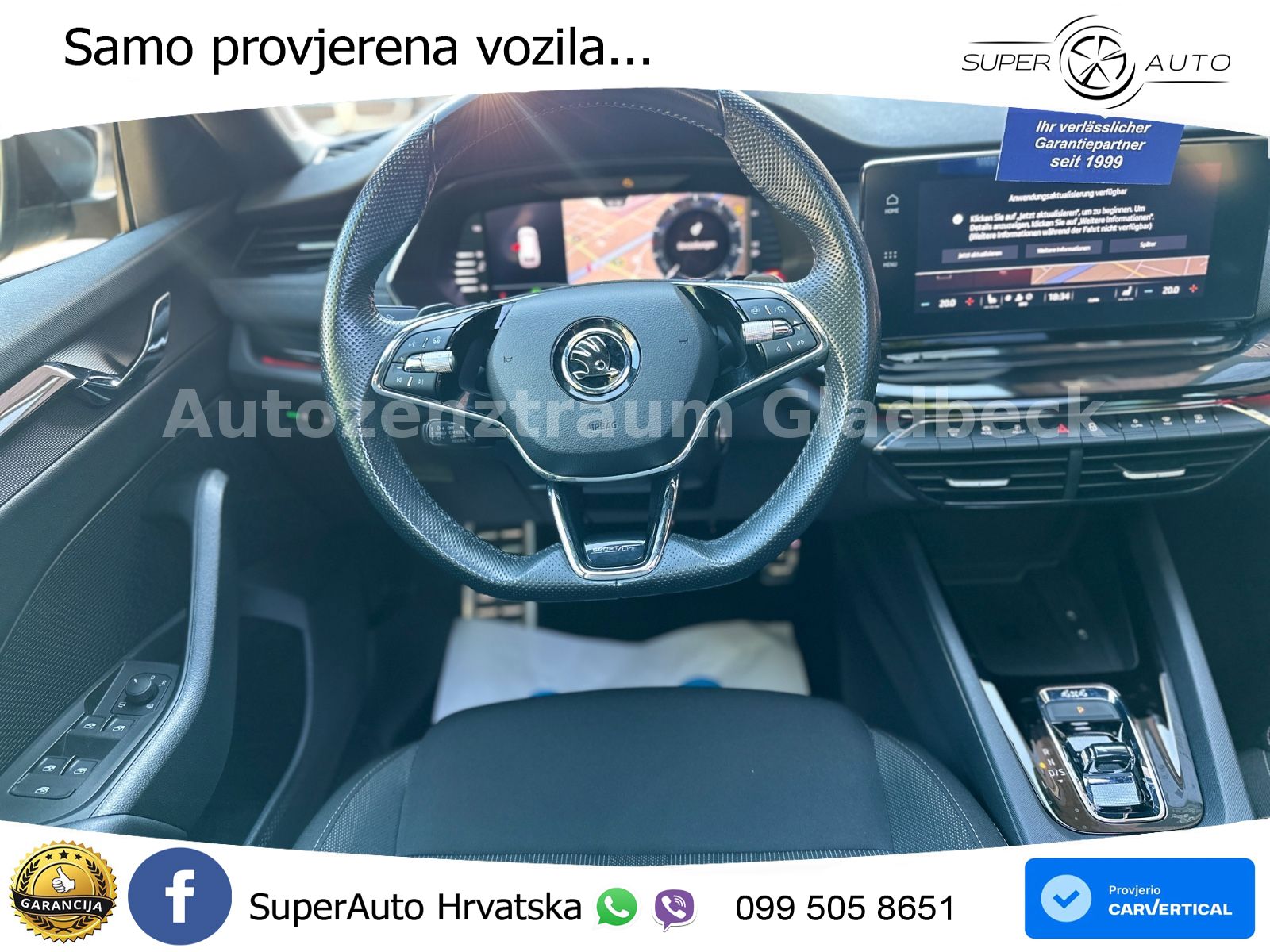 Škoda Octavia Combi 2.0 TSI (190 KS) 4x4 DSG SportLine LED+GR SJED+ACC