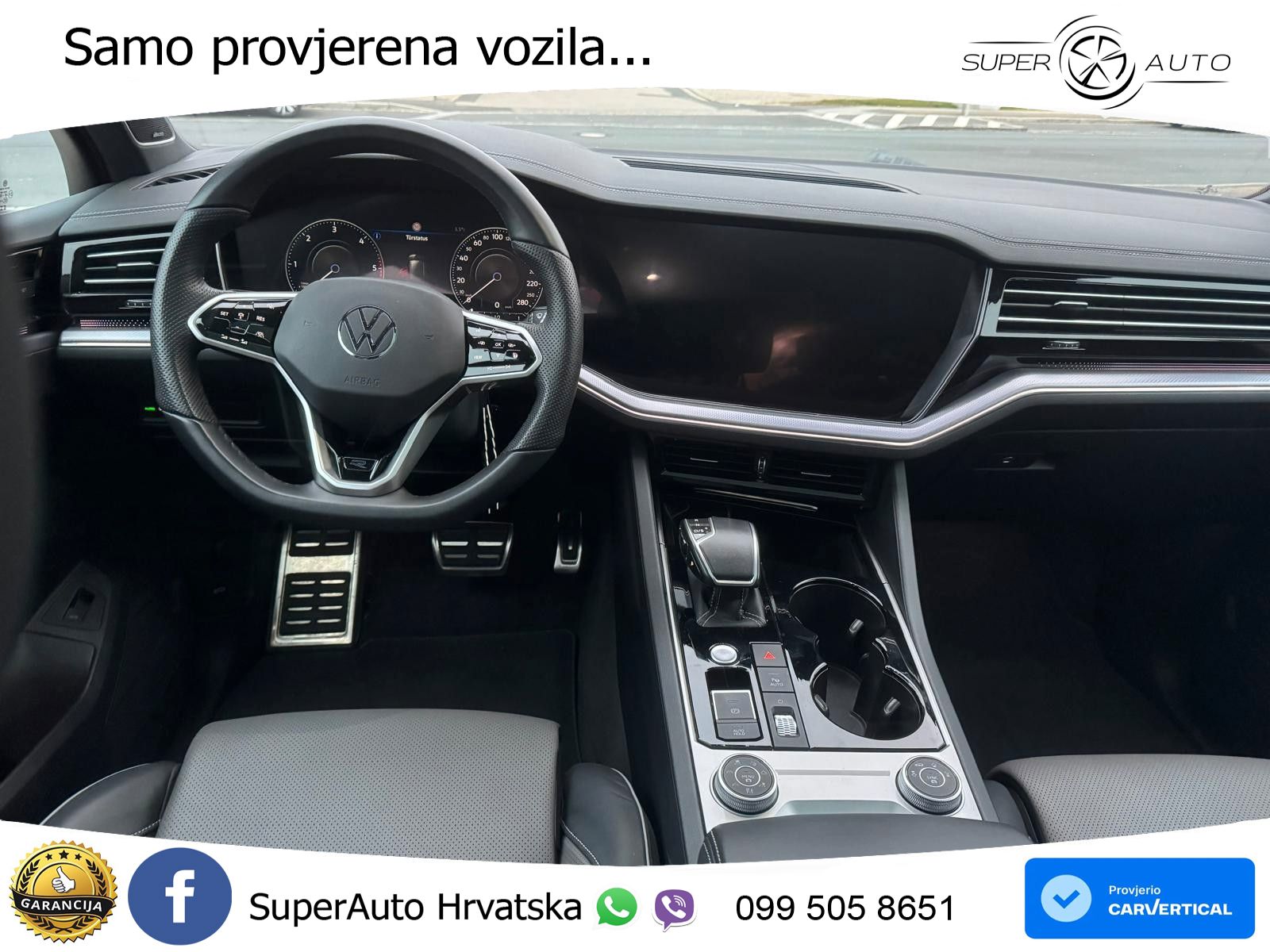 Volkswagen Touareg 3.0 V6 TDI (286 KS) 4MOTION Tiptronic R-Line LED+GR SJED+ACC