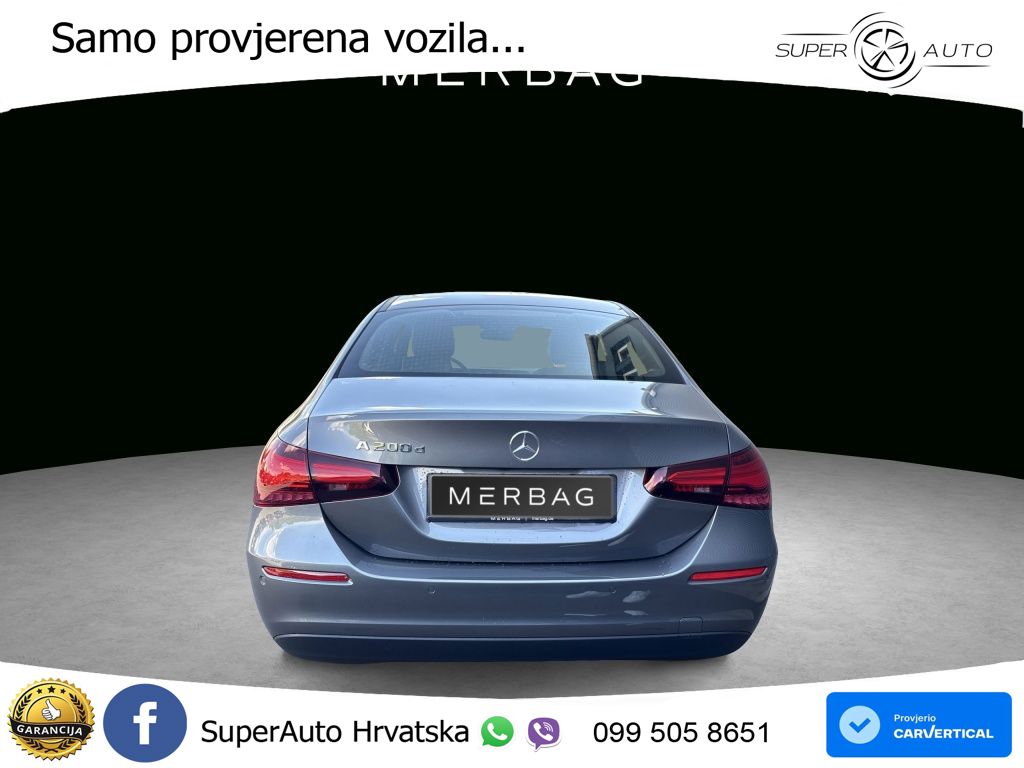 Mercedes-Benz A 200d 8G-DCT LED+GR SJED+ACC