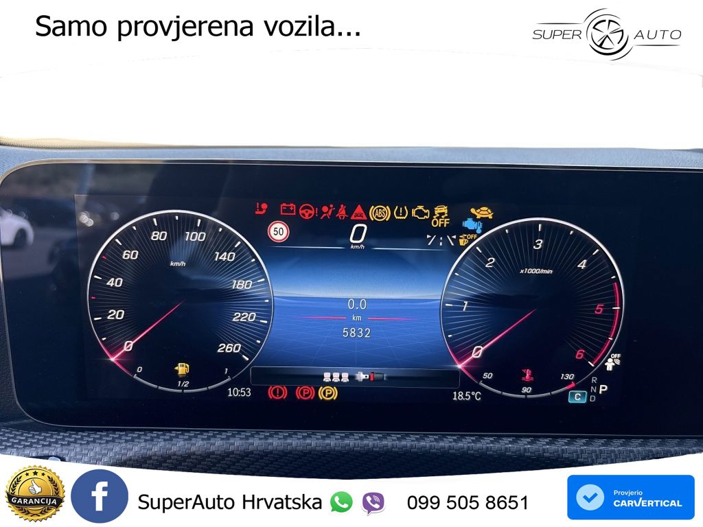 Mercedes-Benz A 200d 8G-DCT LED+GR SJED+ACC