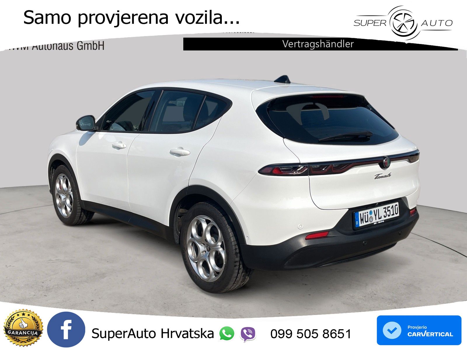 Alfa Romeo Tonale 1.6 VGT-D (130 KS) TCT LED+GR SJED+ACC