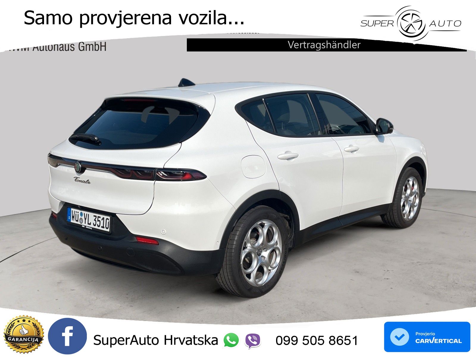 Alfa Romeo Tonale 1.6 VGT-D (130 KS) TCT LED+GR SJED+ACC