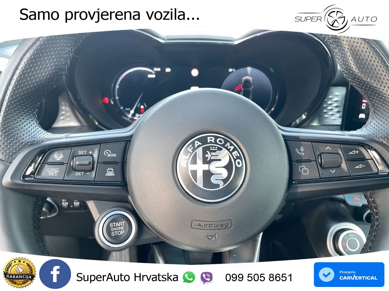 Alfa Romeo Tonale 1.6 VGT-D (130 KS) TCT LED+GR SJED+ACC