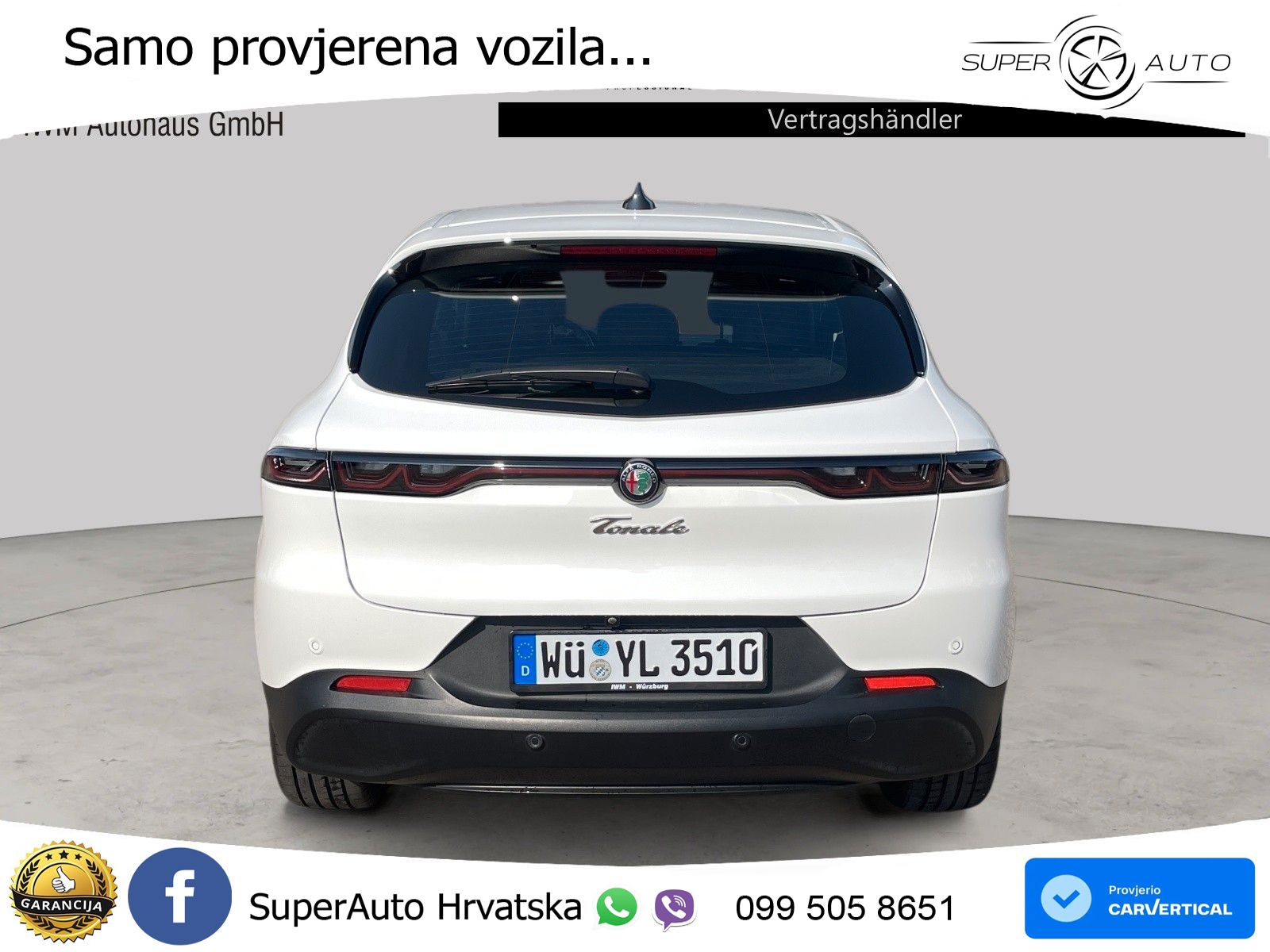 Alfa Romeo Tonale 1.6 VGT-D (130 KS) TCT LED+GR SJED+ACC
