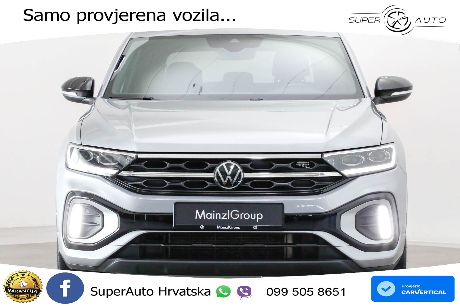 Volkswagen T-Roc 1.5 TSI (150 KS) DSG R-Line LED+GR SJED+ACC