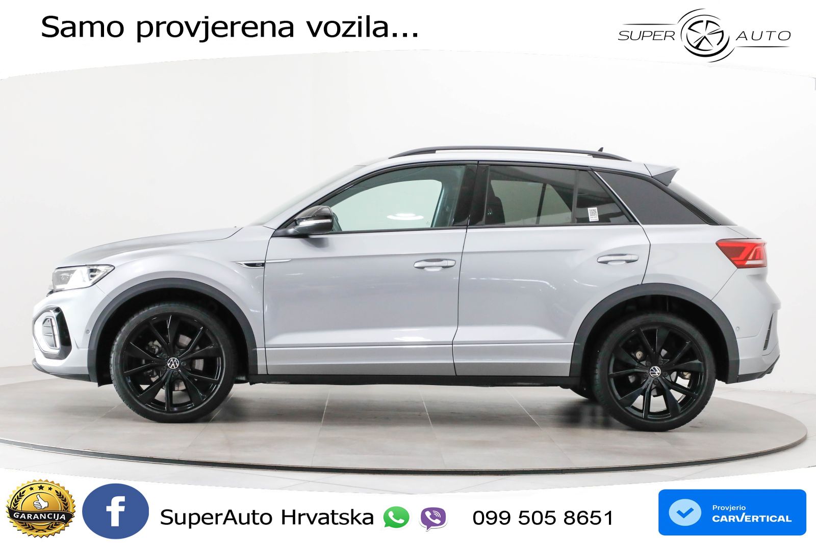 Volkswagen T-Roc 1.5 TSI (150 KS) DSG R-Line LED+GR SJED+ACC