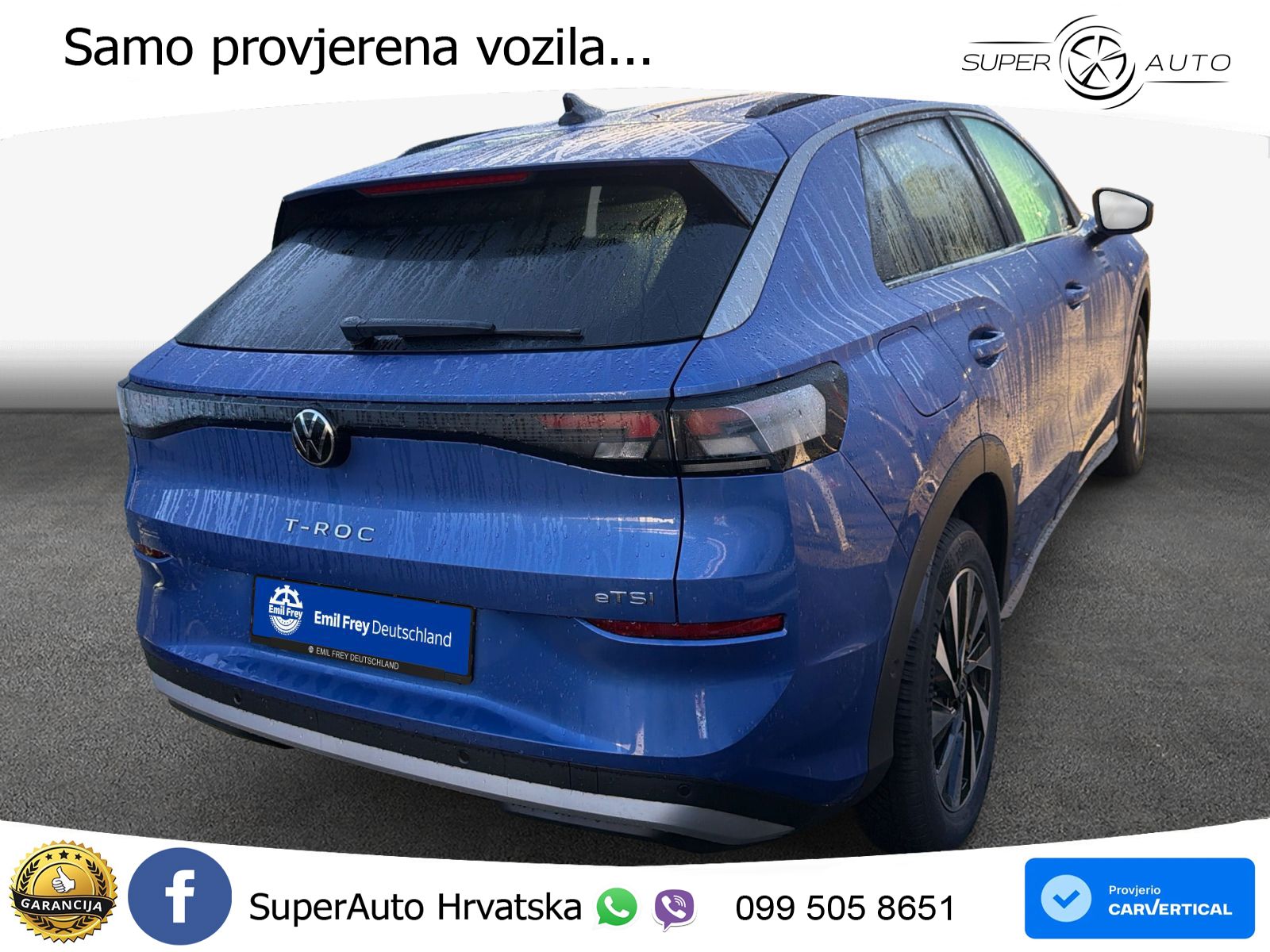 Volkswagen T-Roc 1.5 eTSI (116 KS)  DSG LED+GR SJED+ACC