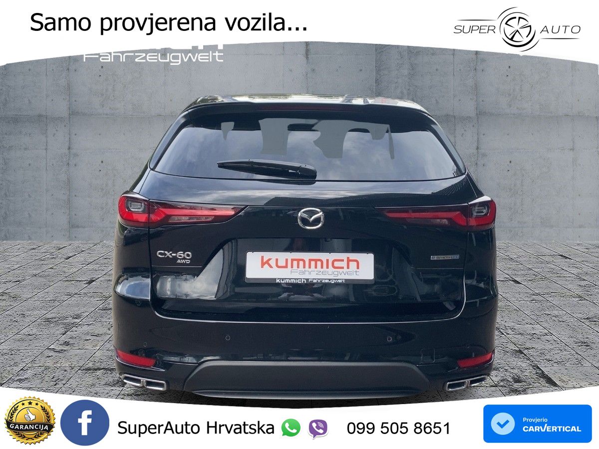 Mazda CX-60 2.5 e-Skyactiv (328 KS) AWD Automatic ACC+HEAD+4xGR SJED+360+PANO