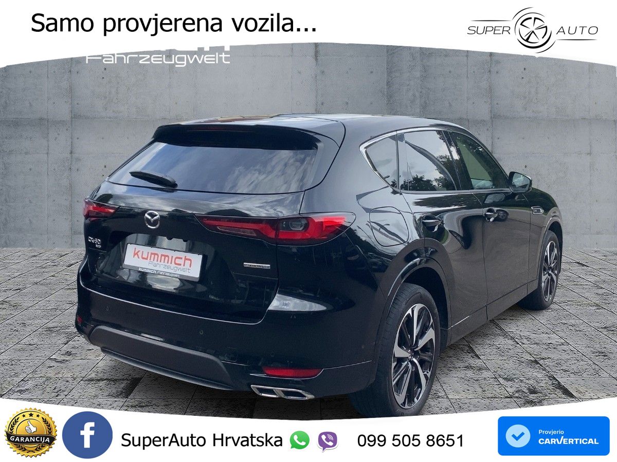 Mazda CX-60 2.5 e-Skyactiv (328 KS) AWD Automatic ACC+HEAD+4xGR SJED+360+PANO
