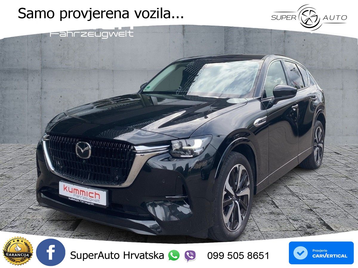 Mazda CX-60 2.5 e-Skyactiv (328 KS) AWD Automatic ACC+HEAD+4xGR SJED+360+PANO