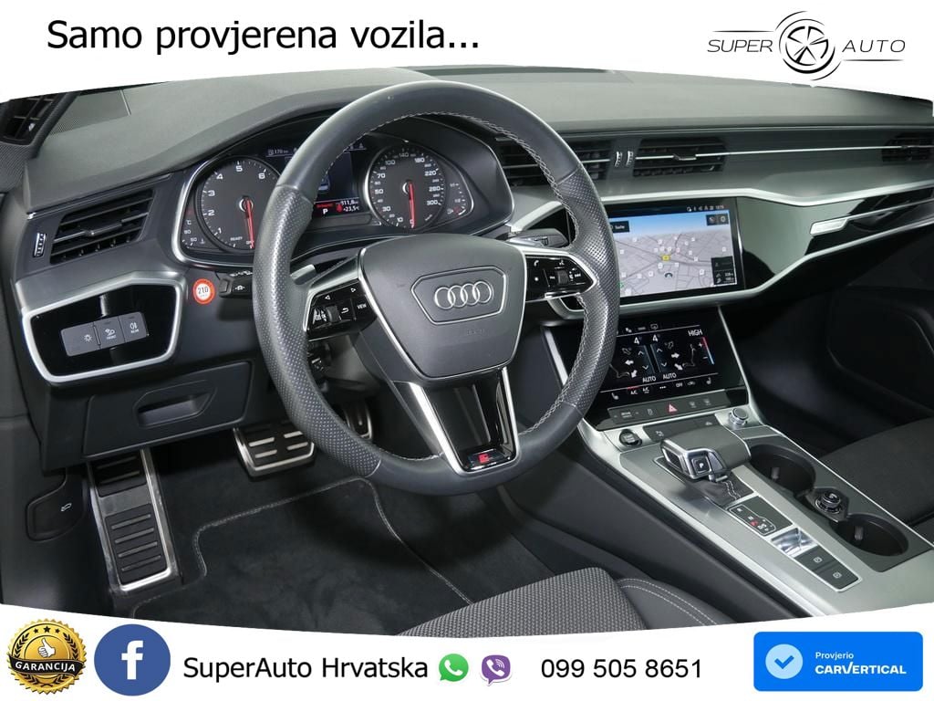 Audi A6 45 TFSI (265 KS) quattro ultra S tronic S line LED+GR SJED+ACC
