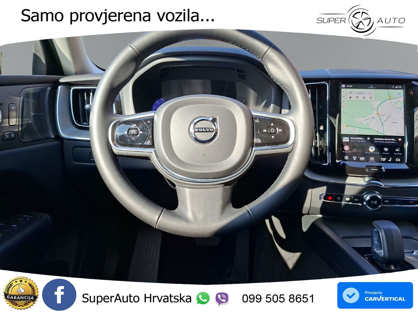 Volvo XC60 B4 Diesel FWD Geartronic ACC+GR SJED+360+PANO