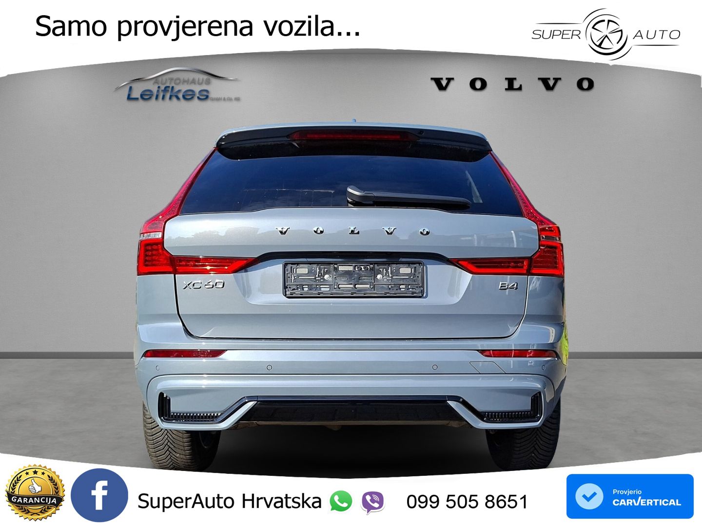 Volvo XC60 B4 Diesel FWD Geartronic ACC+GR SJED+360+PANO
