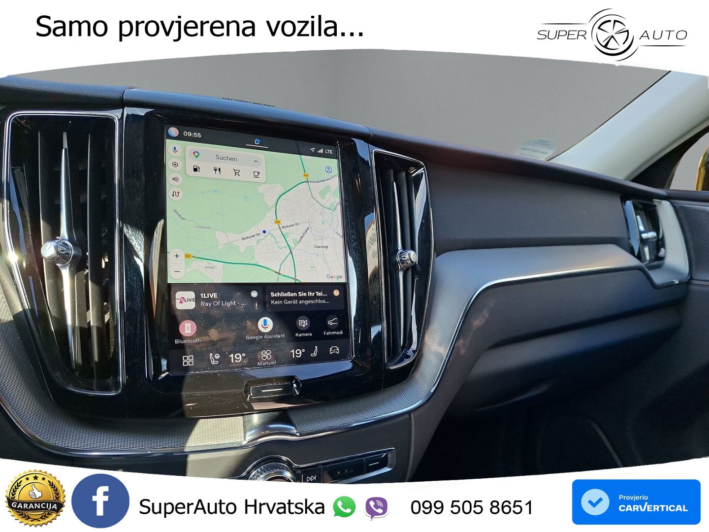 Volvo XC60 B4 Diesel FWD Geartronic ACC+GR SJED+360+PANO