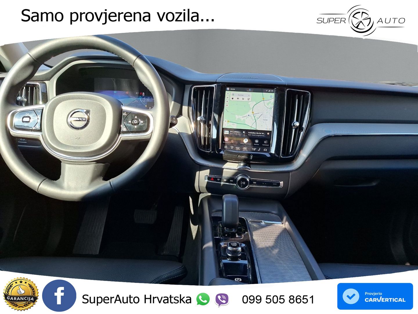 Volvo XC60 B4 Diesel FWD Geartronic ACC+GR SJED+360+PANO