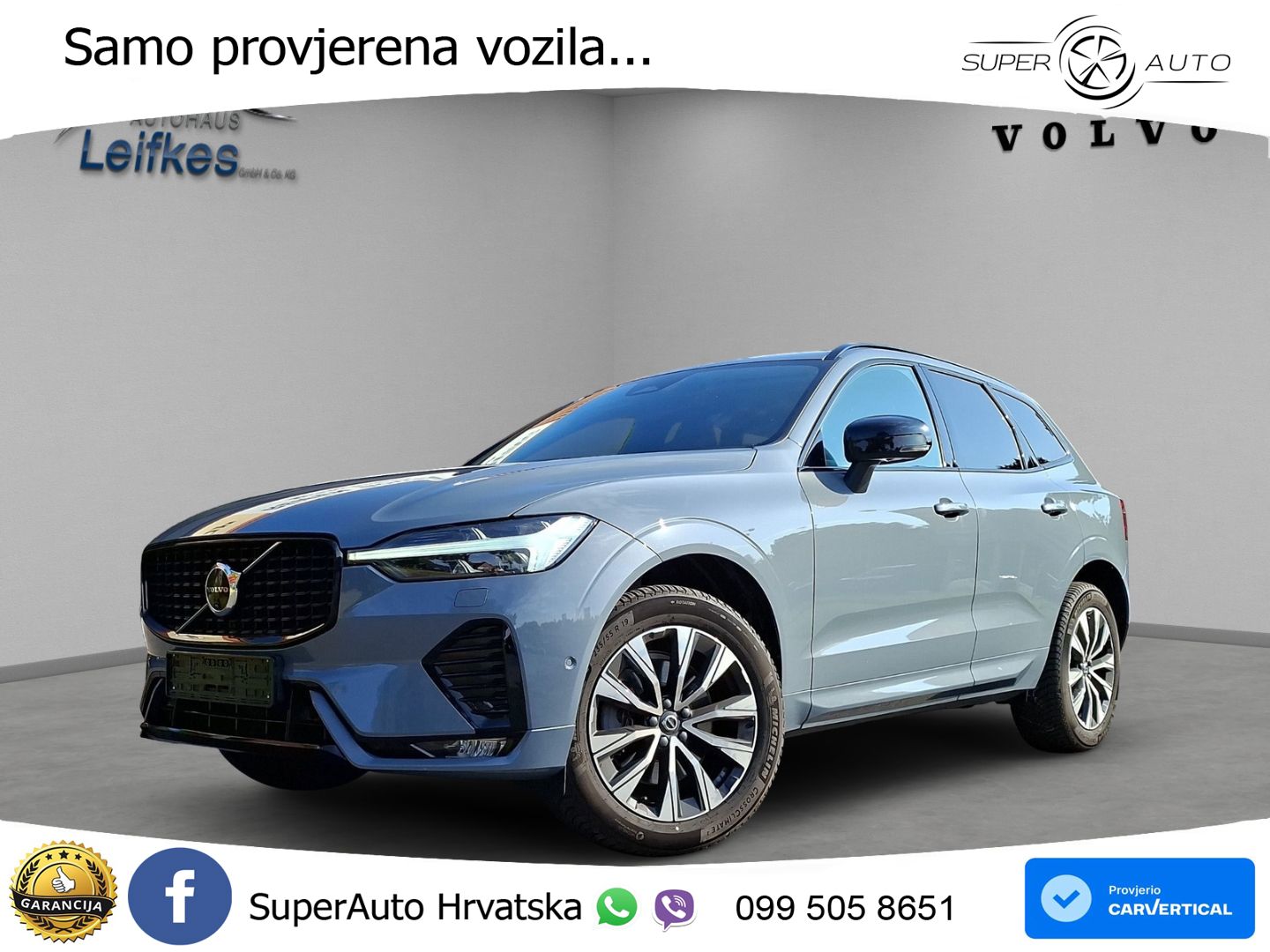 Volvo XC60 B4 Diesel FWD Geartronic ACC+GR SJED+360+PANO