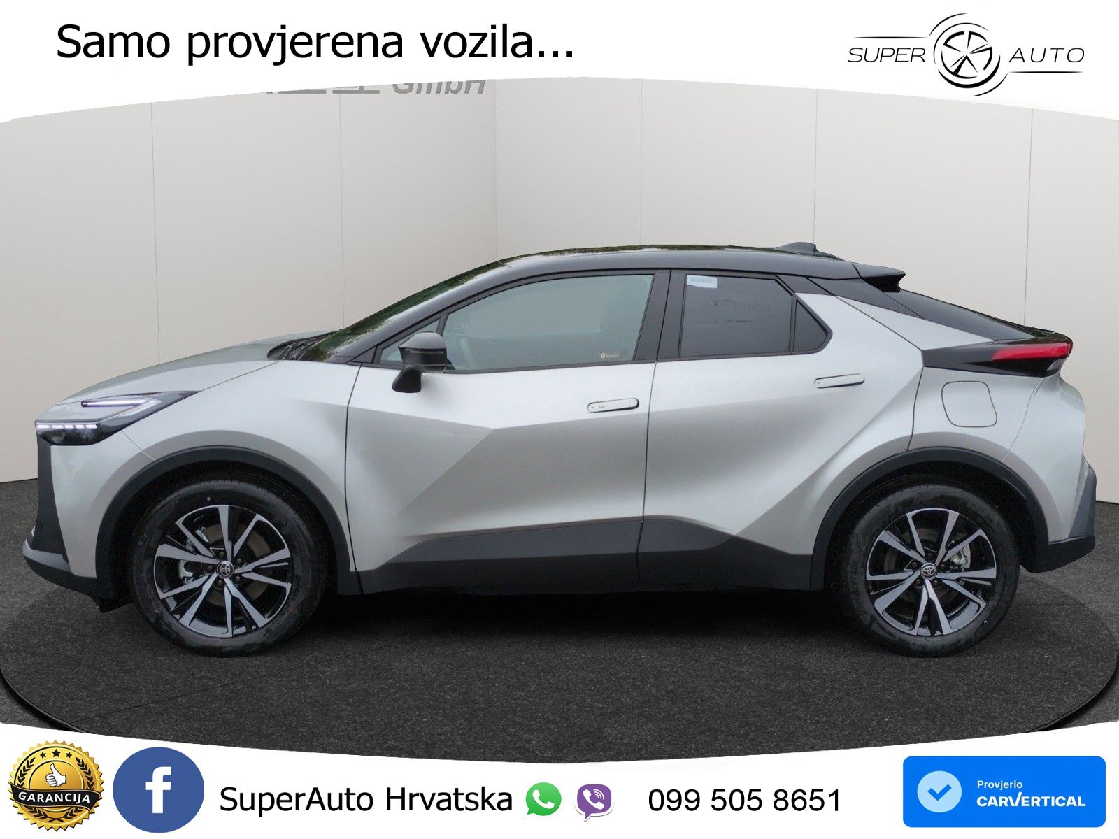 Toyota C-HR 2.0 (223 KS) PHEV e-CVT Teamplayer LED+GR SJED+ACC