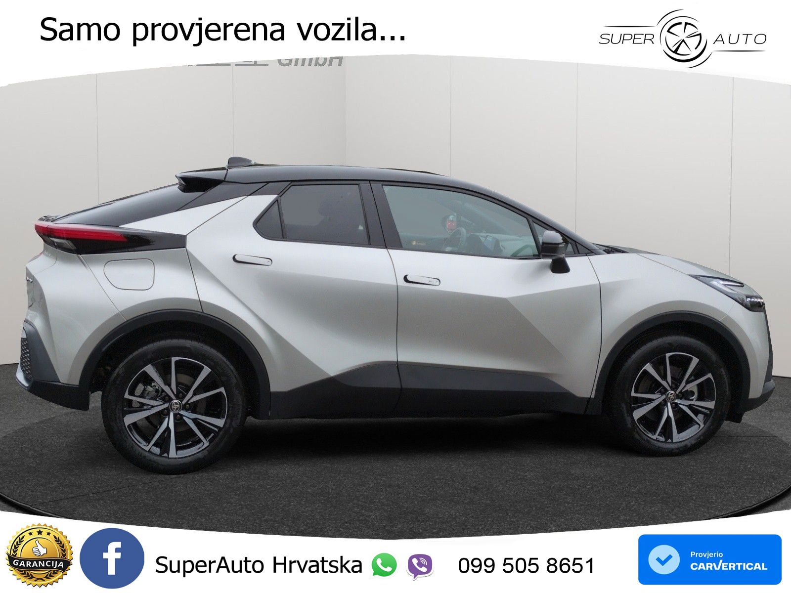 Toyota C-HR 2.0 (223 KS) PHEV e-CVT Teamplayer LED+GR SJED+ACC