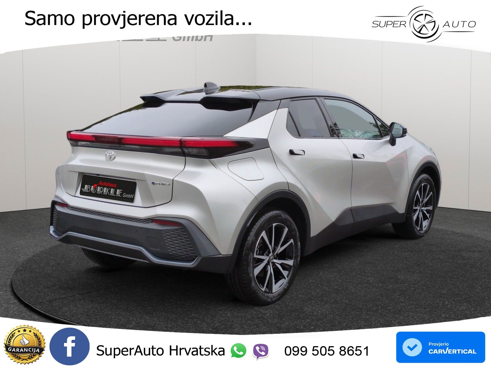 Toyota C-HR 2.0 (223 KS) PHEV e-CVT Teamplayer LED+GR SJED+ACC