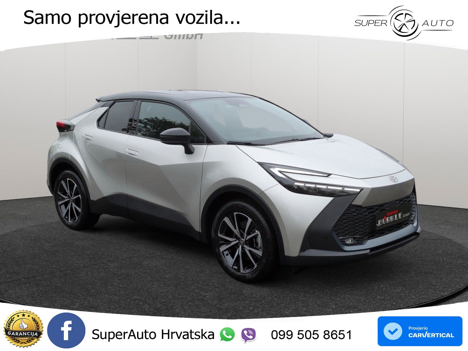 Toyota C-HR 2.0 (223 KS) PHEV e-CVT Teamplayer LED+GR SJED+ACC