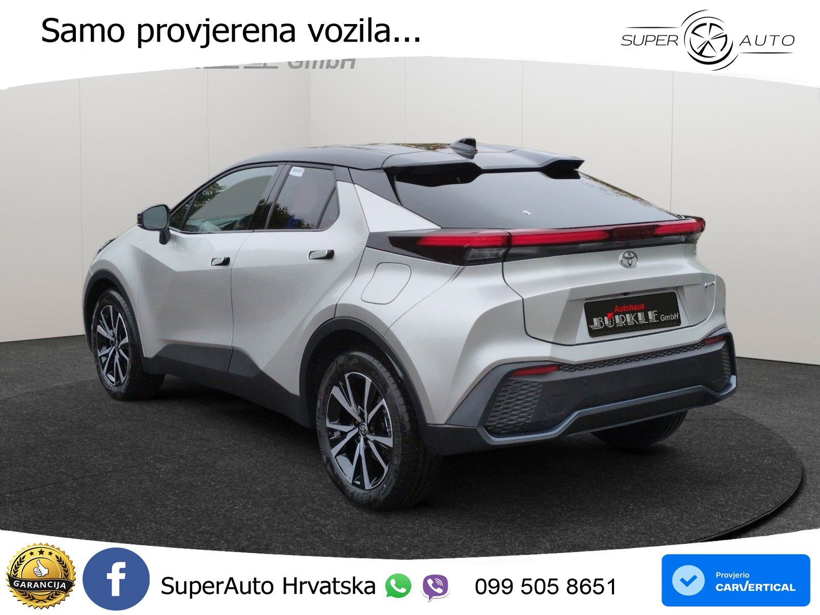 Toyota C-HR 2.0 (223 KS) PHEV e-CVT Teamplayer LED+GR SJED+ACC