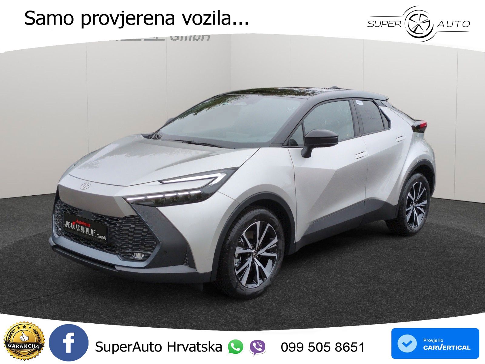 Toyota C-HR 2.0 (223 KS) PHEV e-CVT Teamplayer LED+GR SJED+ACC
