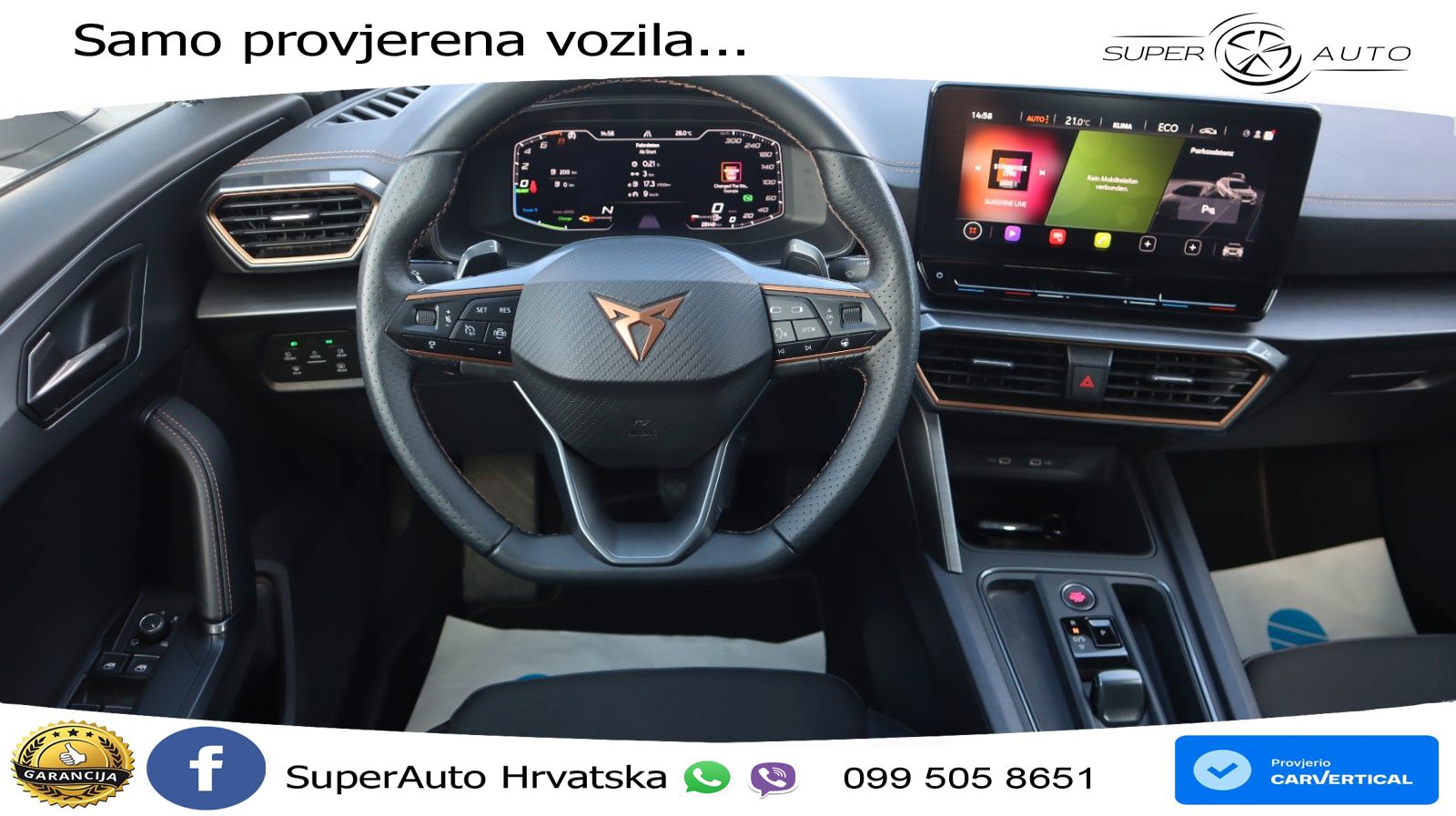 Cupra Formentor 1.4 TSI (204 KS) e-Hybrid DSG LED+ACC