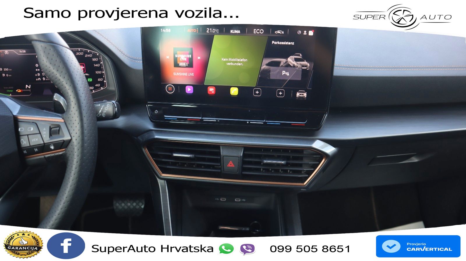 Cupra Formentor 1.4 TSI (204 KS) e-Hybrid DSG LED+ACC