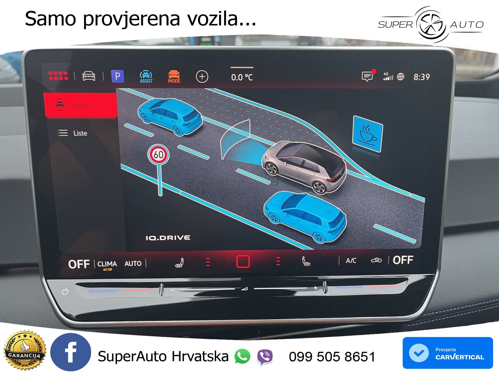 Volkswagen ID.3 GTX Performance 84 kWh (326 KS) LED+GR SJED+ACC