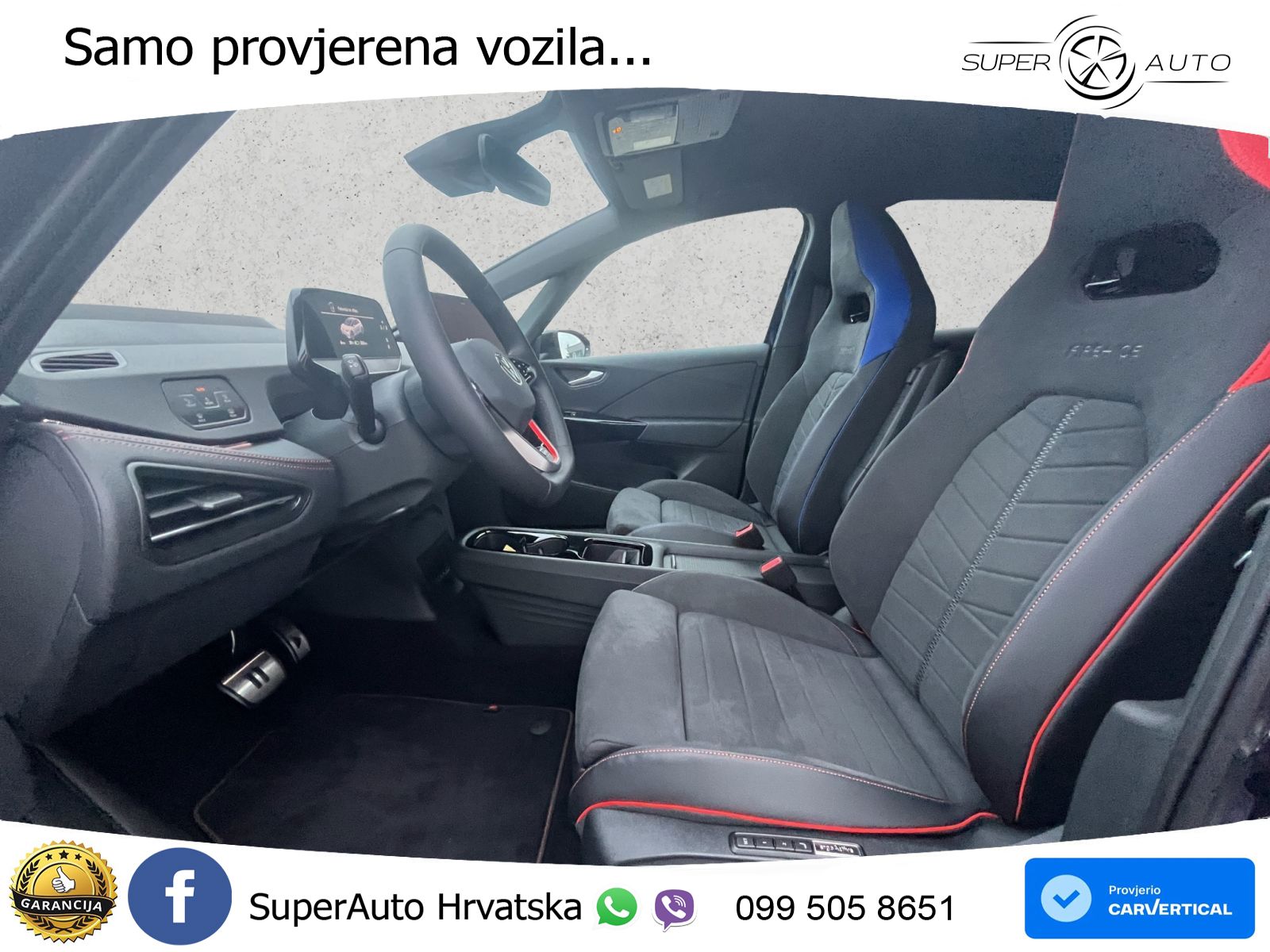 Volkswagen ID.3 GTX Performance 84 kWh (326 KS) LED+GR SJED+ACC