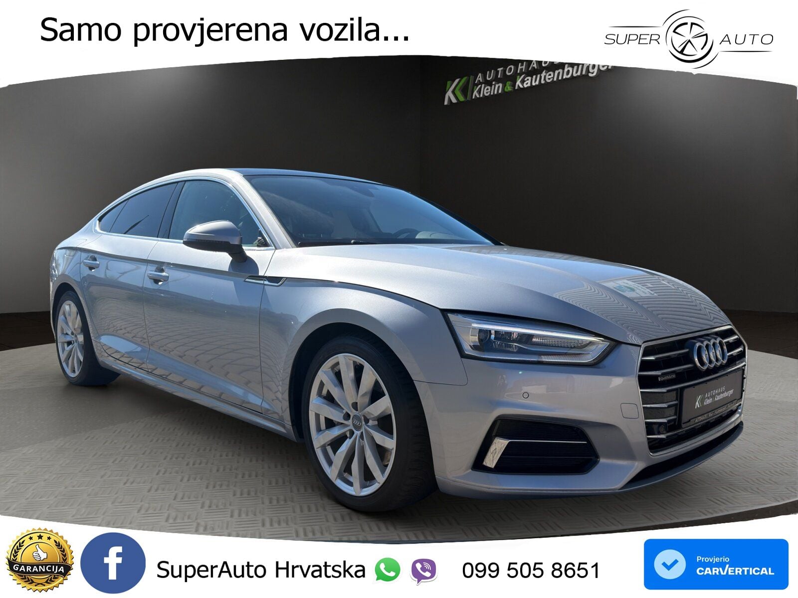 Audi A5 Sportback 45 TFSI (245 KS) quattro ultra S tronic