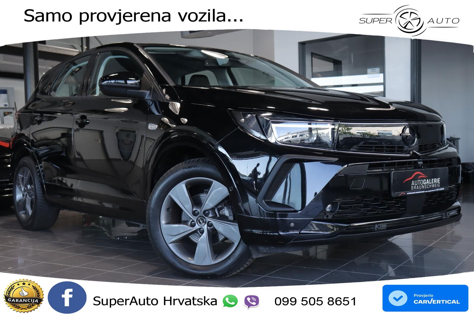 Opel Grandland 1.2i Turbo (130 KS) Automatic GS LED+GR SJED+ACC