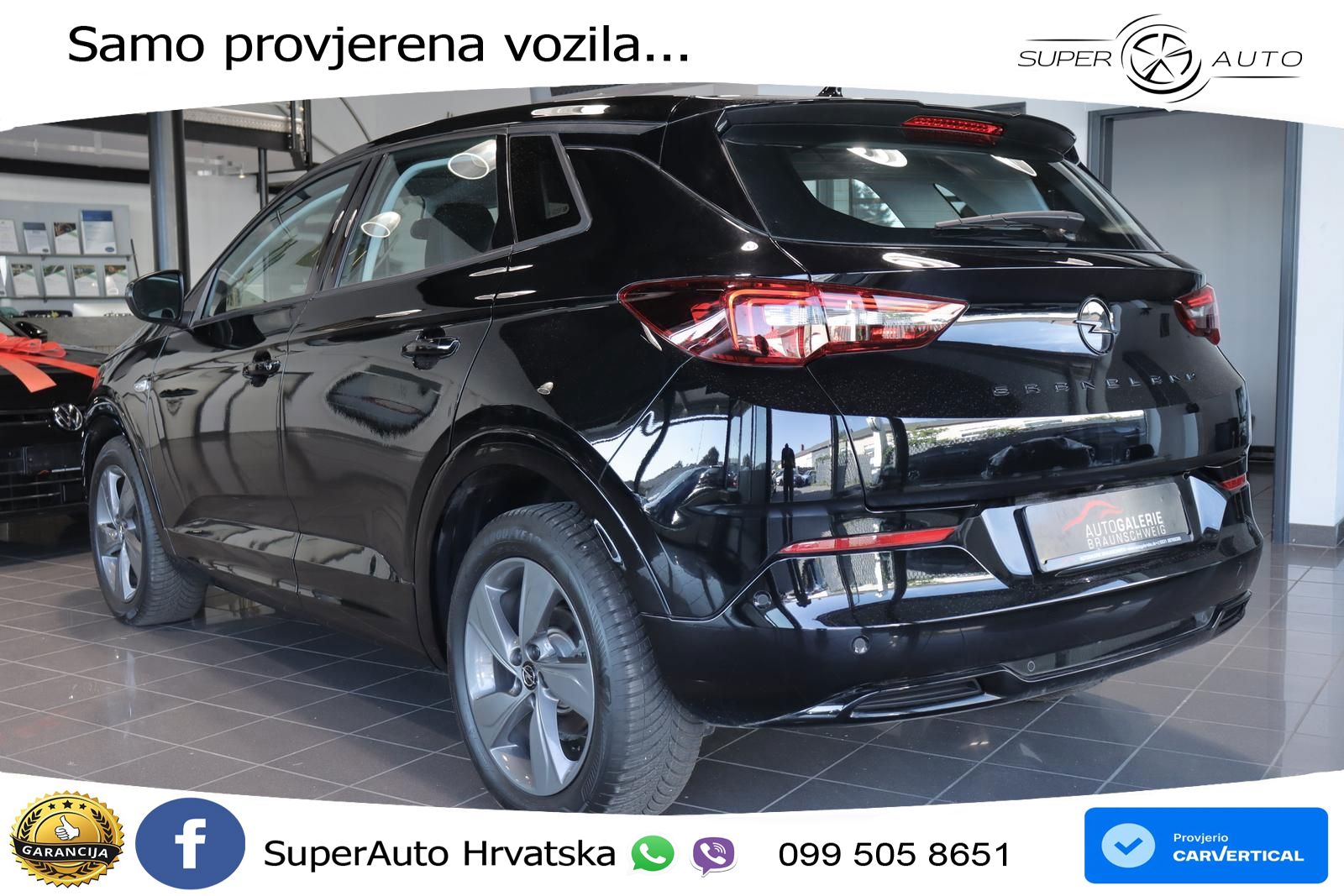 Opel Grandland 1.2i Turbo (130 KS) Automatic GS LED+GR SJED+ACC